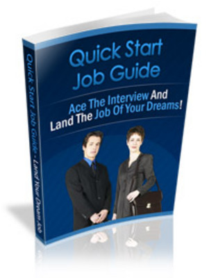 Product picture quick start job hunting guide- get your dream job today